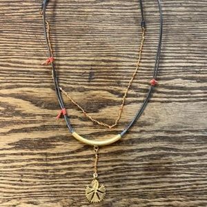 Johnny Loves June Aztec Gold Necklace!!! NWT!!!